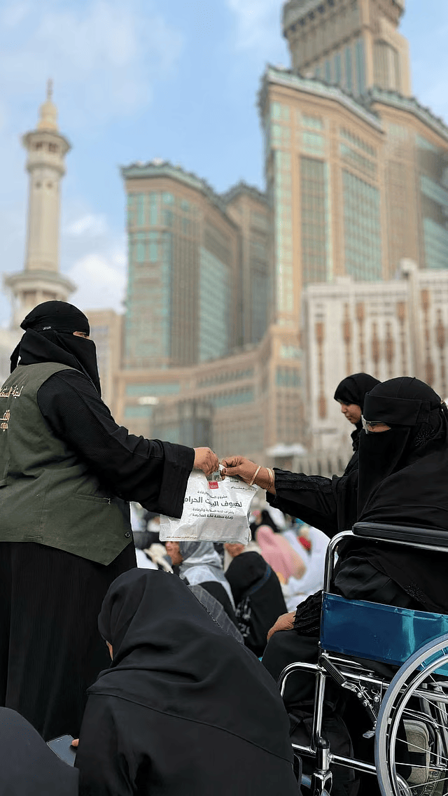 وقف الأميرة صيتة يدعم المعتمرين برمضان