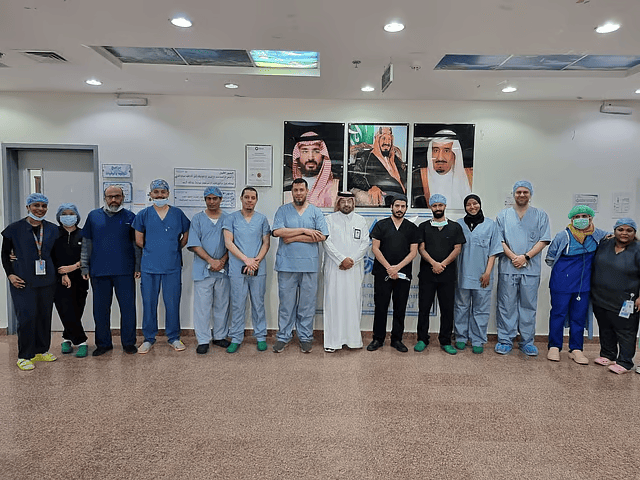 تجمع الباحة الصحي يدشن جراحة المناظير