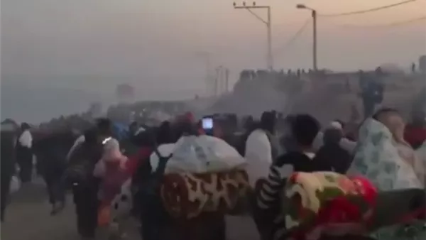 عودة النازحين إلى شمال غزة