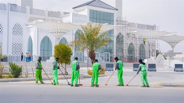 حملة شاملة لتنظيف ساحات المساجد والجوامع