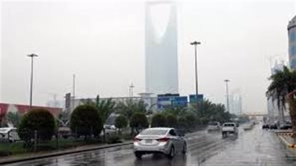 أمطار غزيرة على الرياض