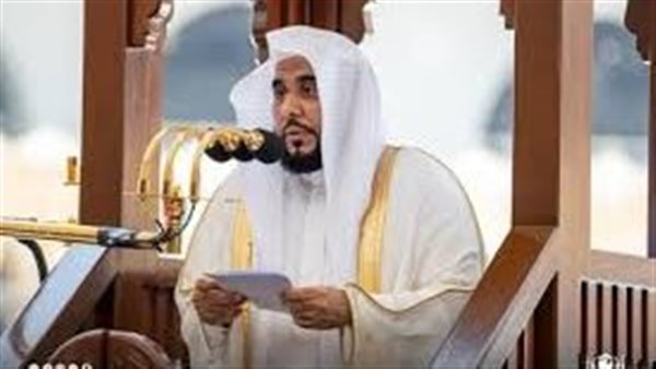 إمام وخطيب المسجد الحرام عبدالله الجهني