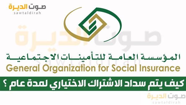كيف يتم سداد الاشتراك الاختياري لمدة عام؟