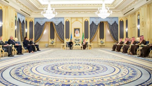 الأمير محمد بن سلمان وزيلينسكي