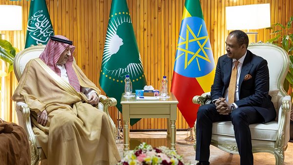 نائب وزير الخارجية السعودي يلتقي نظيره الإثيوبي