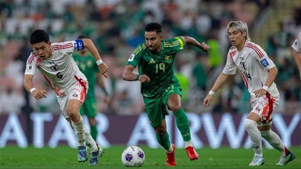 مباراة السعودية واليابان خلال تصفيات كأس العالم 2026