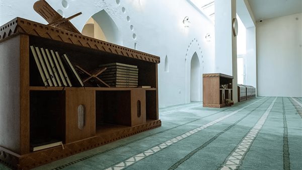 مسجد العباسة يتألق بتجديد تراثي