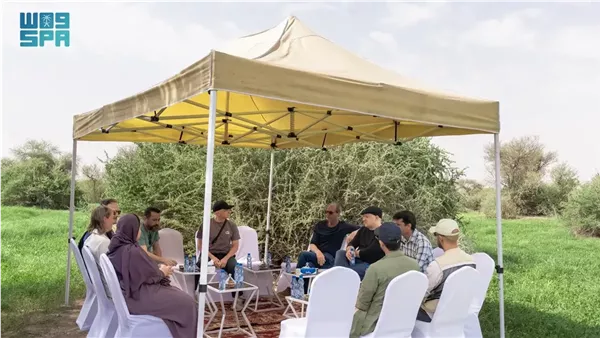 زيارة ميدانية لمبتكري المدن في محمية الإمام عبدالعزيز