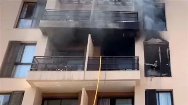 حريق مفاجئ في فندق كريستيانو رونالدو بمراكش