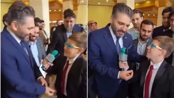 طفل يسأل وزير الثقافة السوري