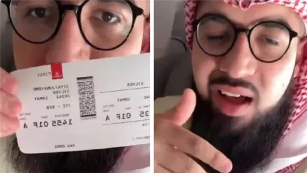 مطوع يتفاخر بسفر فاخر إلى دبي