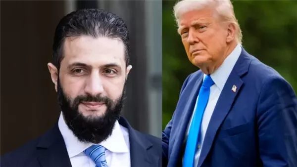 ترامب يلتقي أحمد الشرع بالرياض