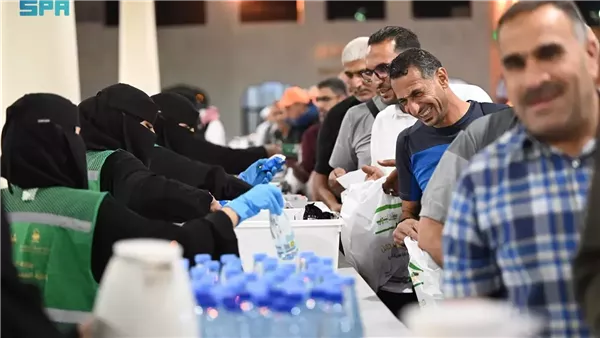 جمعية شرف تستقبل الحجاج بحالة عمار