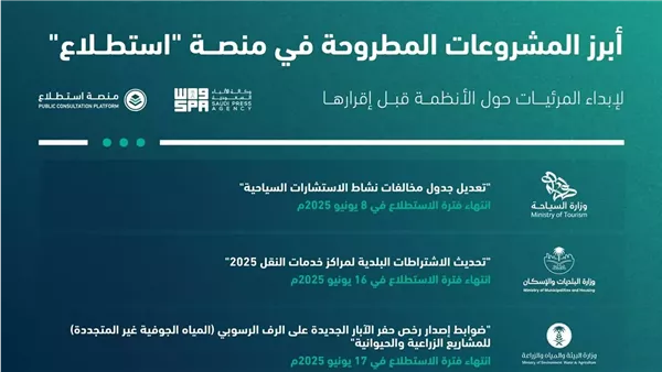 مشاريع اقتصادية جديدة عبر استطلاع