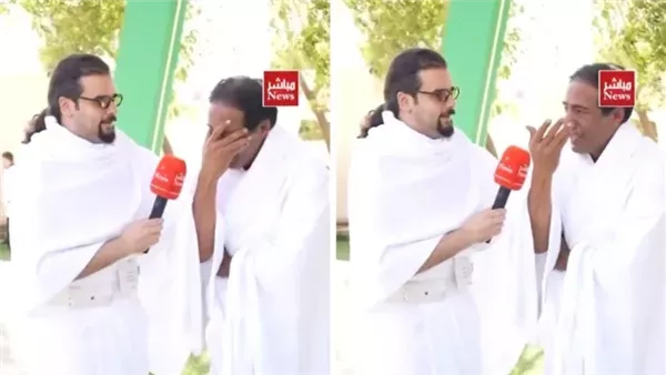 الحاج الكويتي يبكي في يوم عرفة
