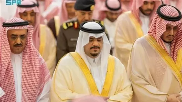 صلاة الميت على عبدالله القحطاني