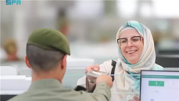 مغادرة الحجاج عبر مطار جدة