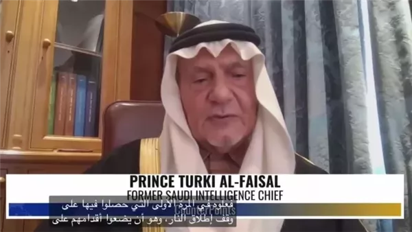 تركي الفيصل يحدد حل أزمة غزة