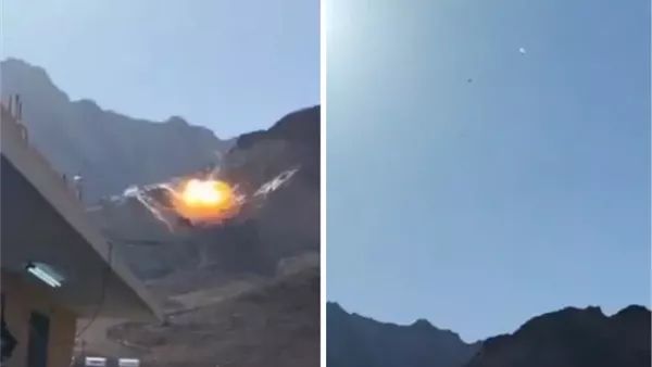 سقوط طائرة اخترقت الأجواء الأردنية