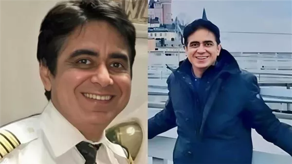 قائد الطائرة الهندية المحطمة