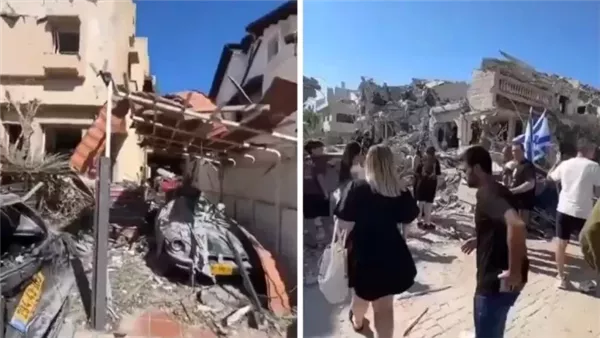 هجوم إيراني يدمر بات يام