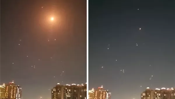 اعتراض صواريخ إيرانية فوق الدوحة