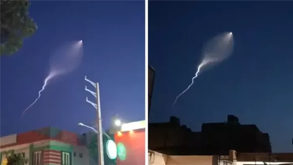 إيران تطلق صواريخ تجاه إسرائيل