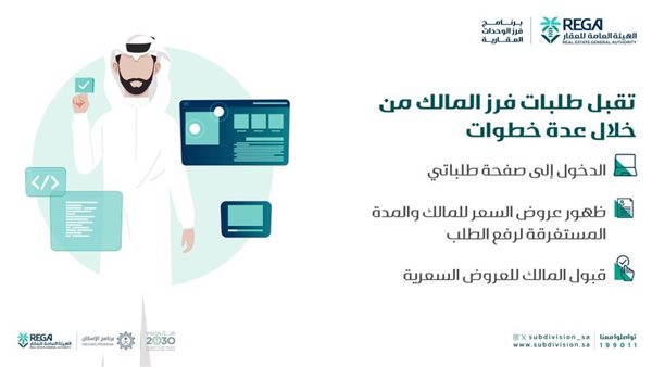 كيف يتم قبول طلبات فرز المالك للوحدة العقارية ؟